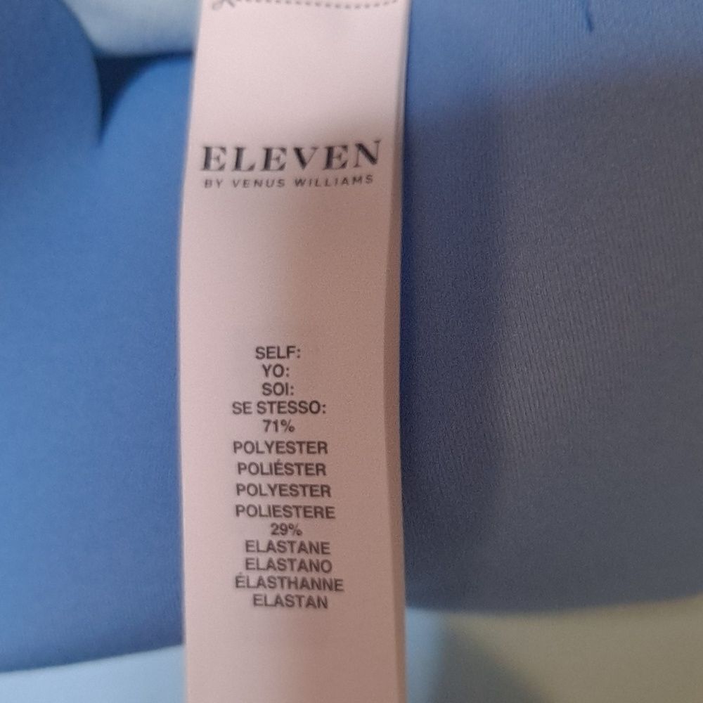 NWT Eleven pretty power tennis leggings ice blue Sma by Venus Williams - Picture 9 of 12
